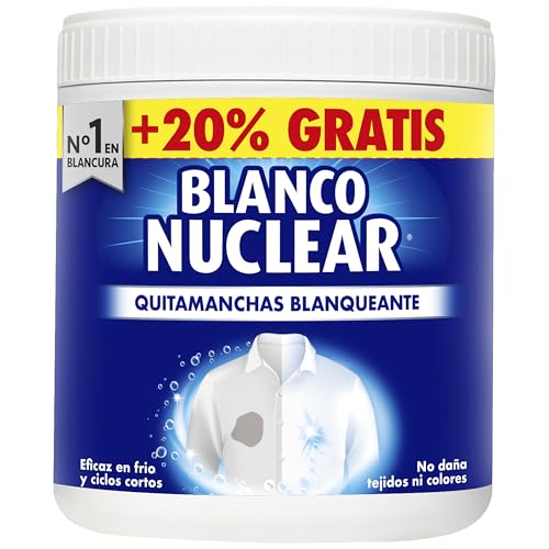 Blanco Nuclear en Polvo Quitamanchas Blanqueante &ndash; 450 + 100 gr