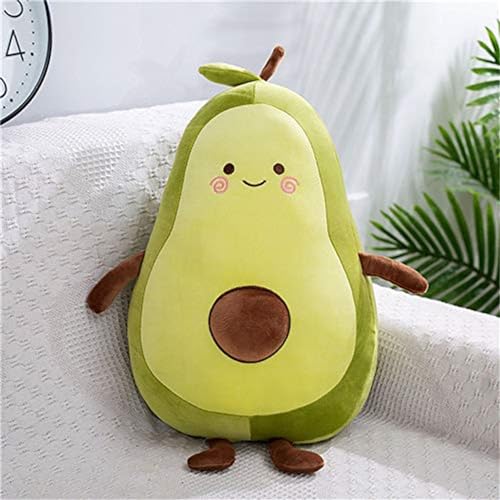 Nicole Knupfer Peluche de aguacate, coj&iacute;n de aguacate de peluche, regalo para ni&ntilde;os/adultos (B-30...