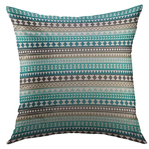 Mugod - Funda de coj&iacute;n Decorativa para sof&aacute;, Cama, decoraci&oacute;n del hogar, Color Azul Turquesa,...