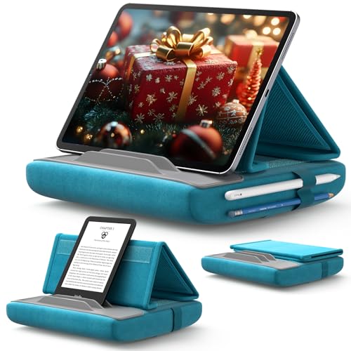 Soporte para tableta, coj&iacute;n de carrera compatible con iPad Pro, Air, Mini, Kindle, tel&eacute;fonos y...