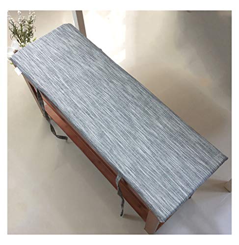 WYEUQ Coj&iacute;n de banco, coj&iacute;n de sof&aacute;, coj&iacute;n rectangular de banco de espuma, coj&iacute;n de banco de...