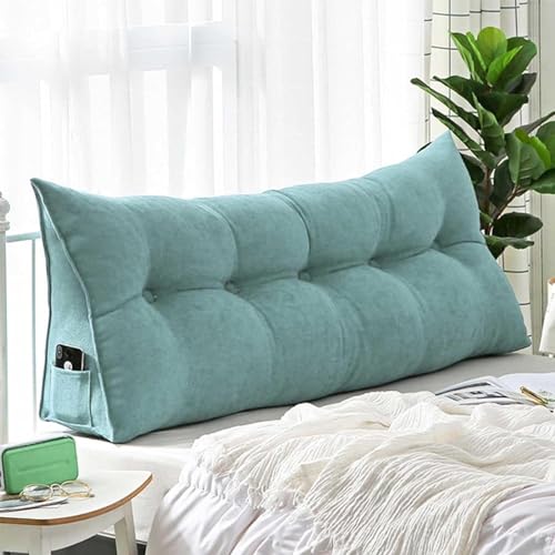 YSZBD Cojin Lectura Respaldo De Cama Almohada Triangularcojines Grandes Cojin Respaldo Sofa Cojines...