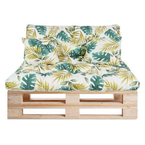 GREATOYAR Cojines Sofá Palets, Cojin Palet Fibra, Cojines Acolchados Palets, Cojín de Respaldo y...