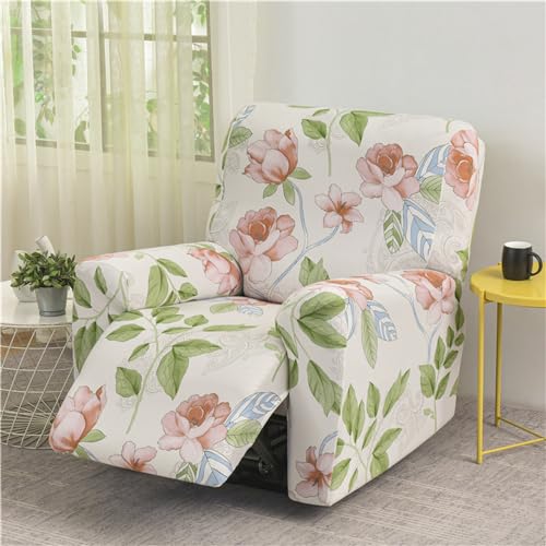 Fansu Funda de Sill&oacute;n Relax, Elegante Floral Elasticidad para Sill&oacute;n Relax Funda Reclinable con...