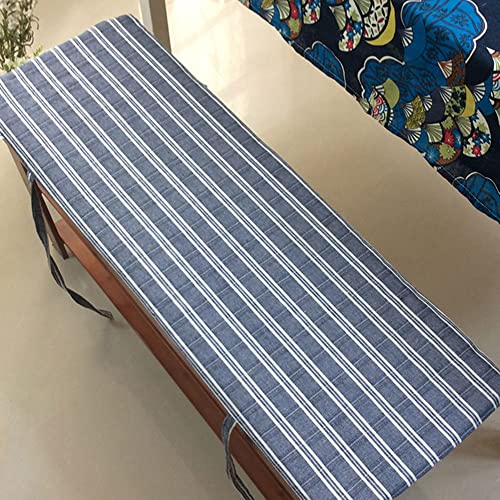 XIEMINLE Coj&iacute;n para banco de 2 y 3 plazas para interiores, tapete de asiento suave con correas,...