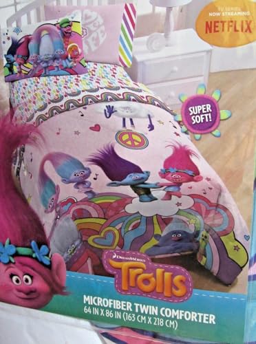 DreamWorks Trolls Guy Diamond Cuddle - Almohada (58,4 cm), Color Azul