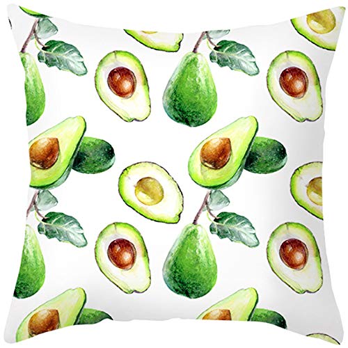 Lieson Fundas de coj&iacute;n de Navidad, 1 funda de almohada con estampado de 20 x 20 cm, 50 x 50 cm,...