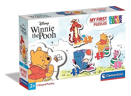 Clementoni 20820 - My First Puzzle 3, 6, 9, 12 Piezas Winnie The Pooh