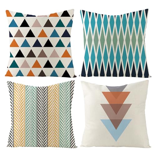 Trlyane Fundas Cojines 45 x 45 Fundas de Cojin para Decoracion Hogar Sofa Cama Sillas Jardin Cojines...