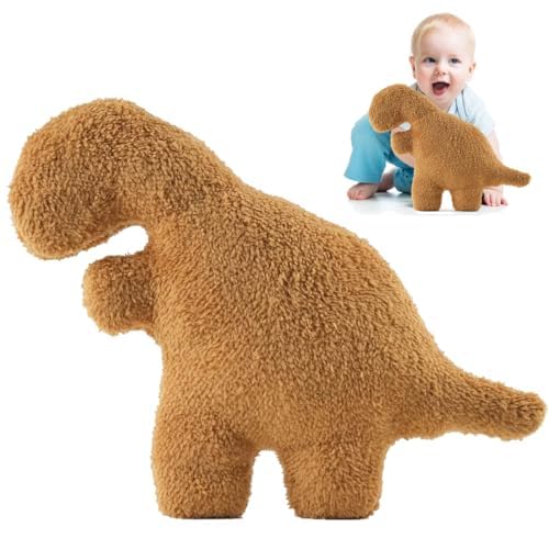 Lebenistgut Coj&iacute;n Dino Nugget, Peluche Dinosaurio Nugget, coj&iacute;n Regalos cumplea&ntilde;os para ni&ntilde;os...