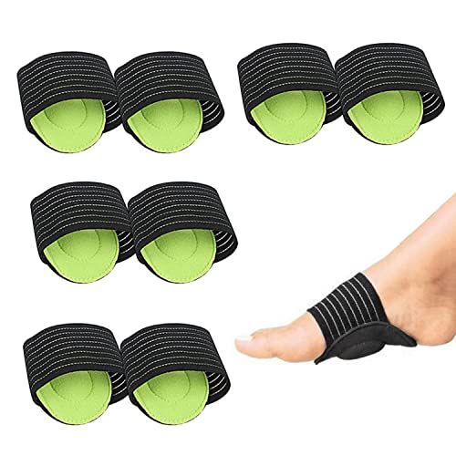 Arco Soporte para Pie Plano,4 pares Plantillas de Soporte de arco Plantillas Ortop&eacute;dicas Coj&iacute;n de...