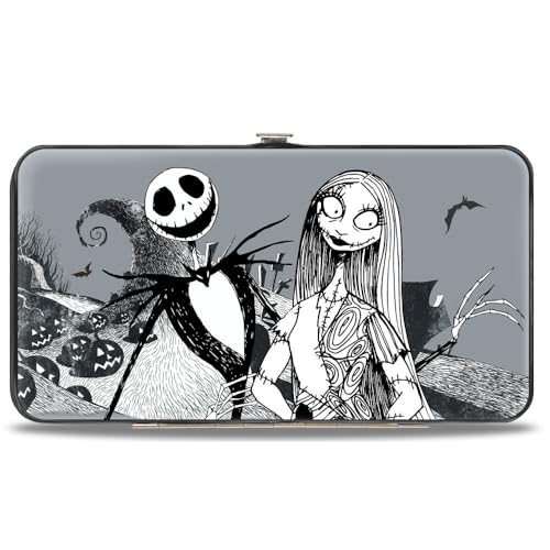 Buckle-Down - Cartera con bisagra - Pesadilla Antes de Navidad para Mujer, Multicolor