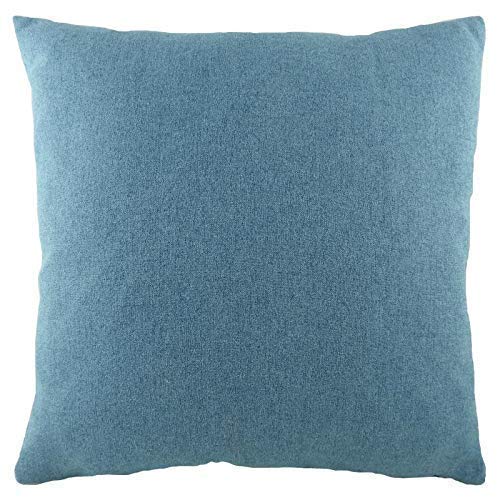 Evans Lichfield Tacto Suave Poli&eacute;ster Lola Funda de Coj&iacute;n Azul Vaquero Dos Tama&ntilde;os - 56cm x 56cm
