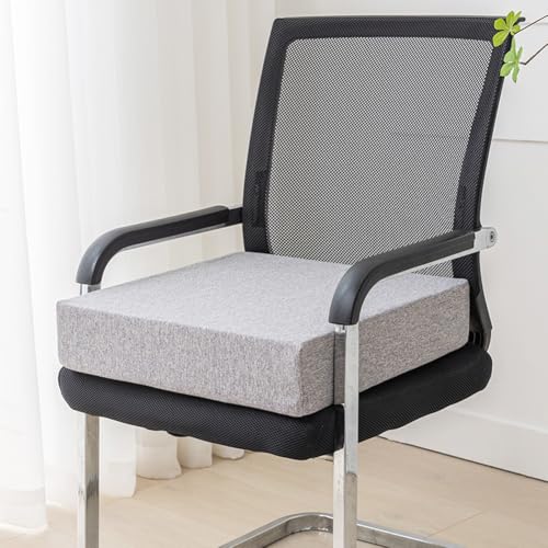 YOUGANG Coj&iacute;n extra grueso para asiento de silla, coj&iacute;n cuadrado de 40/45/50 cm, cojines...