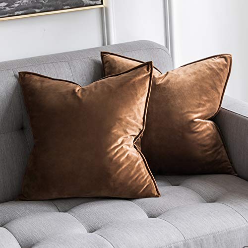 MIULEE Funda de Cojines para Sof&aacute; Funda de Almohadas de Terciopelo Suave Almohada Decorativa...