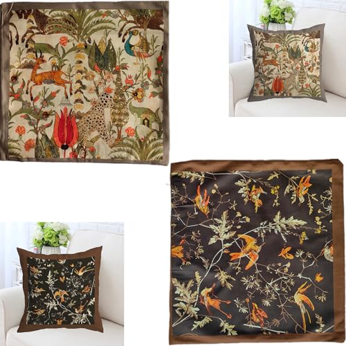 syiyunran Arte Abstracto Impreso Funda de Coj&iacute;n - Juego de 2 Fundas de Coj&iacute;n 45x45 cm Cl&aacute;sico...