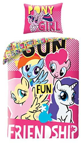 Parure copripiumino My Little Pony con Sacca