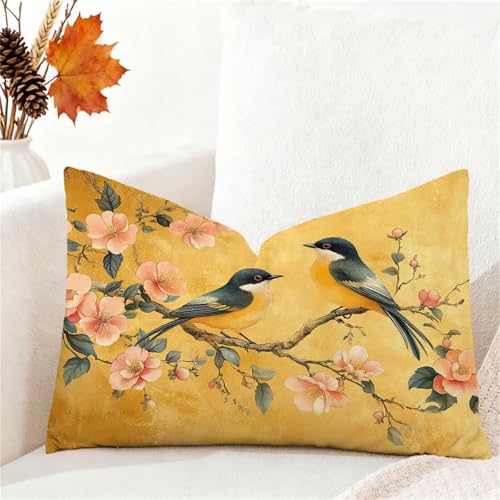 Fundas Cojines 35x55 cm Cojines Sofa Amarillo Terciopelo Funda Cojin Animal Cushion Covers Doble...