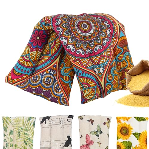 Saco Termico Semillas para Microondas - Bolsa Semillas Calor Microondas - Cojin de Semillas para...