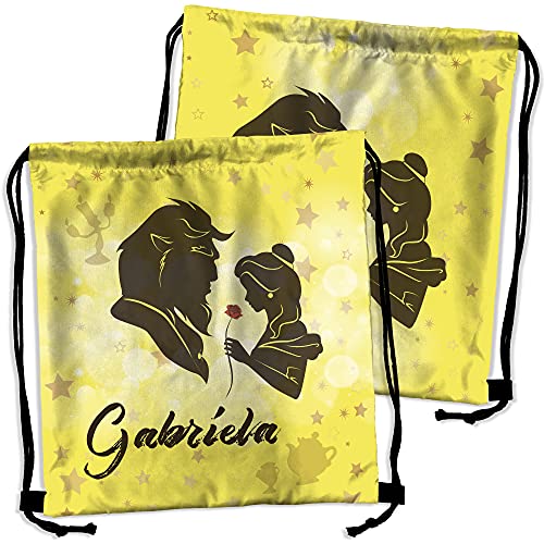 LolaPix Mochila saco. Regalo personalizado con nombre. Mochila de cuerdas. Varios modelos. BELLA Y...