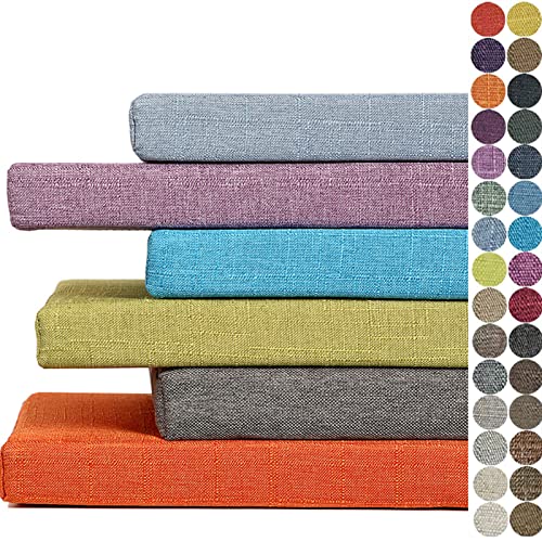 Pcevathiy Cojin a Medida, Cojines para Bancos Tama&ntilde;o Personalizado, Coj&iacute;n Asiento De Silla Larga...